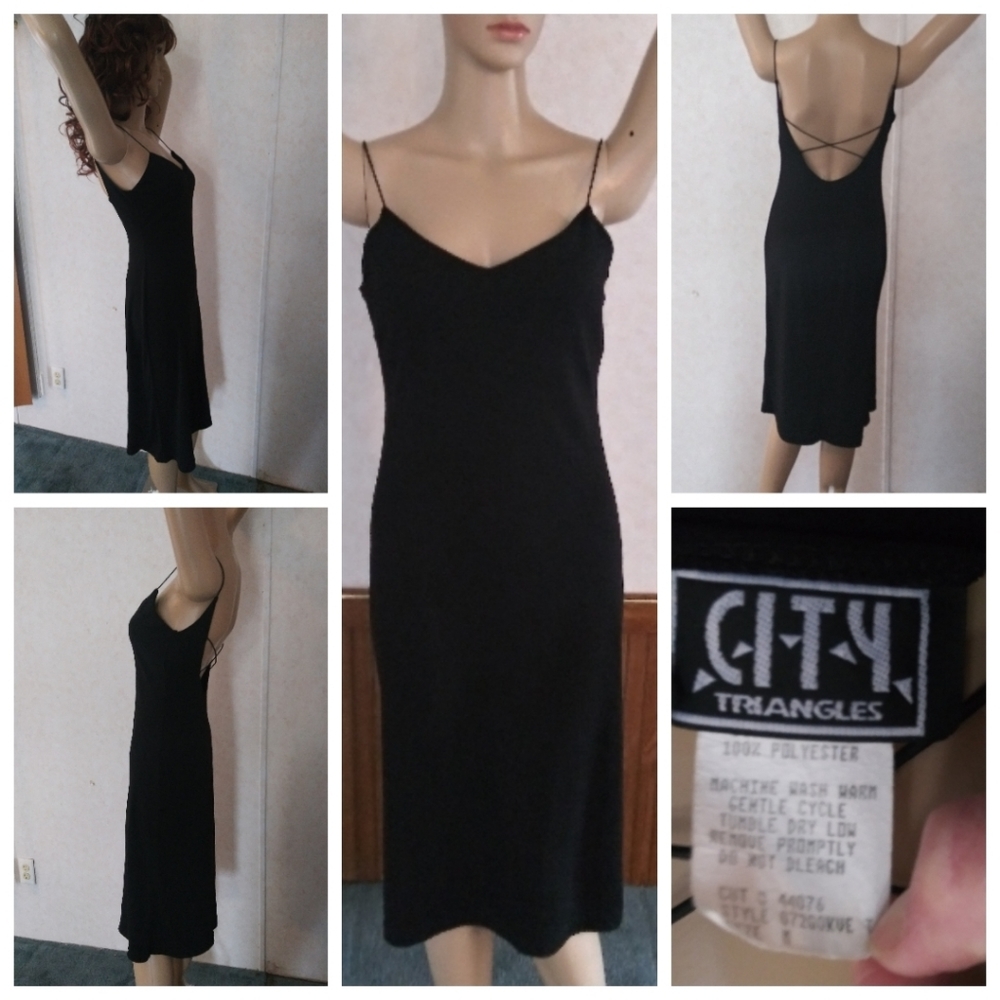 City Triangles Black Dress